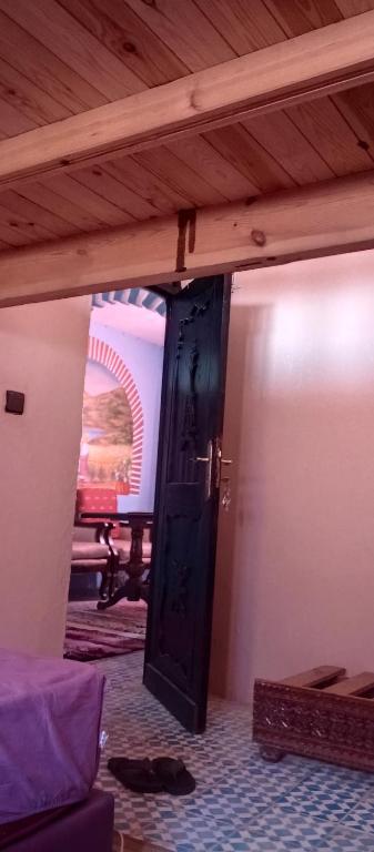Postel nebo postele na pokoji v ubytování Farm Stay Mharchen