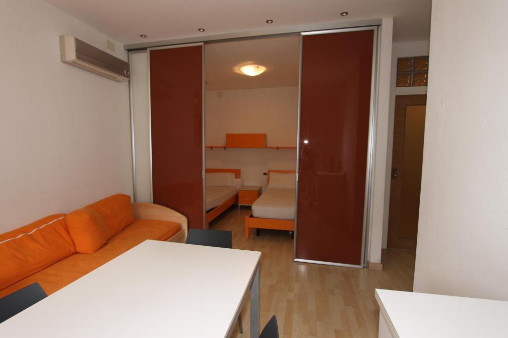 Posezení v ubytování Residences La Rustica & Elite