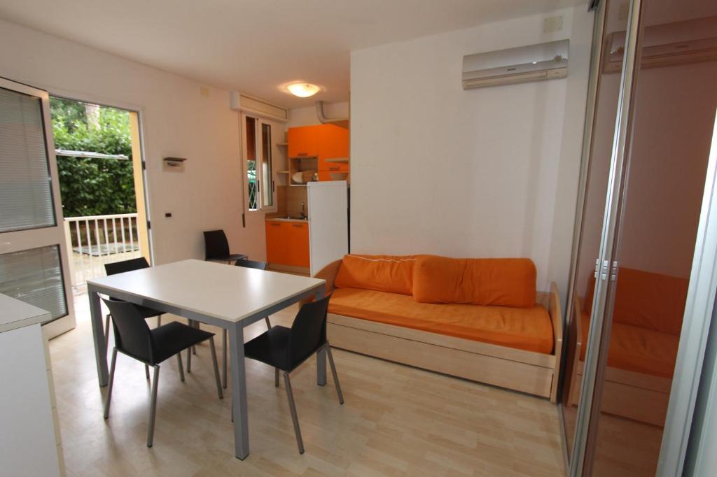 Posezení v ubytování Residences La Rustica & Elite