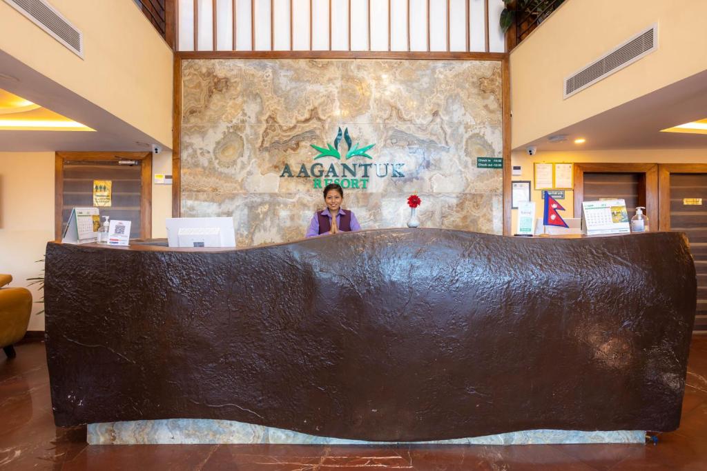 Posezení v ubytování Aagantuk Resort
