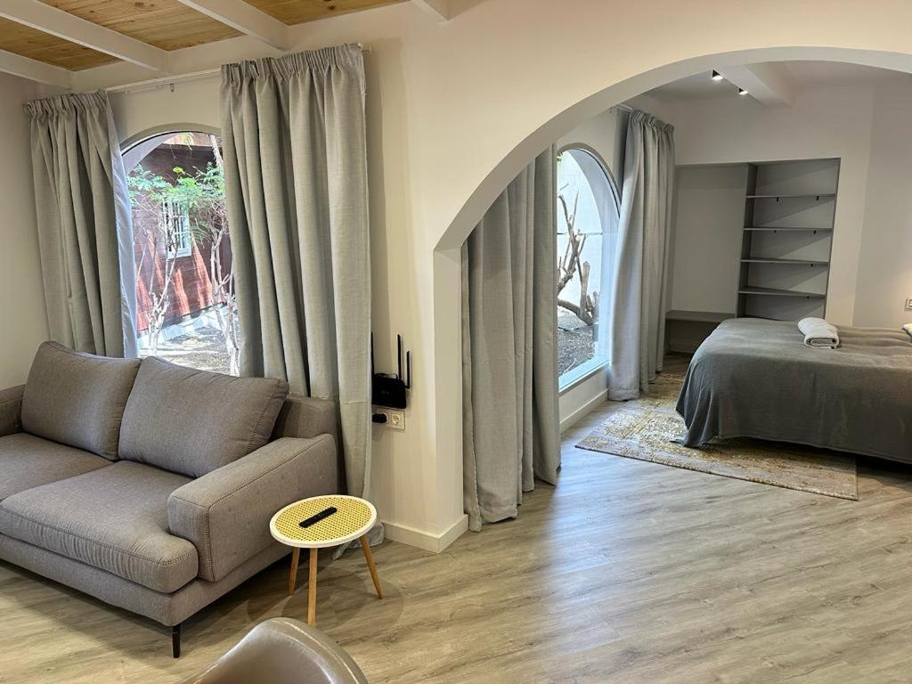 Posteľ alebo postele v izbe v ubytovaní Miramar Boutique Apartments ADULTS ONLY CORRALEJO