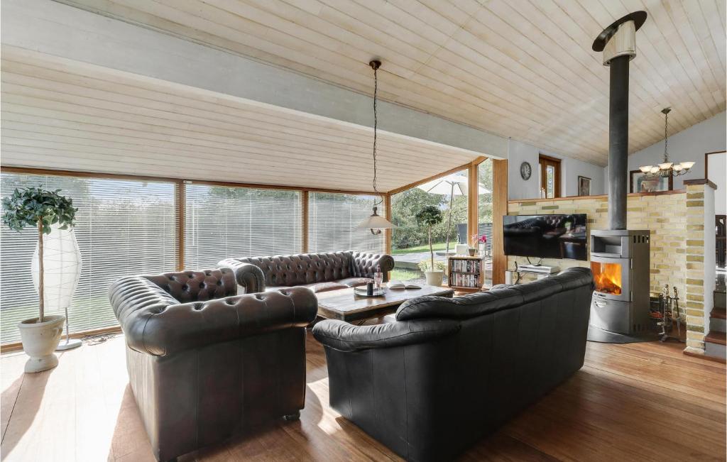 Posezení v ubytování Holiday Home Øer Højden Denm