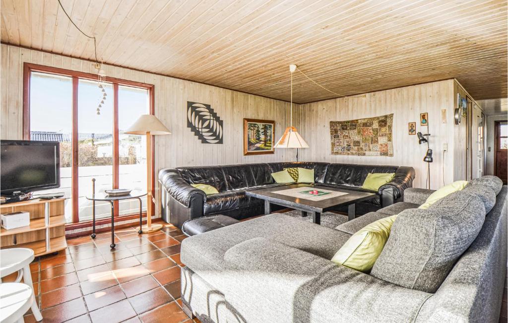 Posezení v ubytování Holiday Home Skonnertvej Ebeltoft V