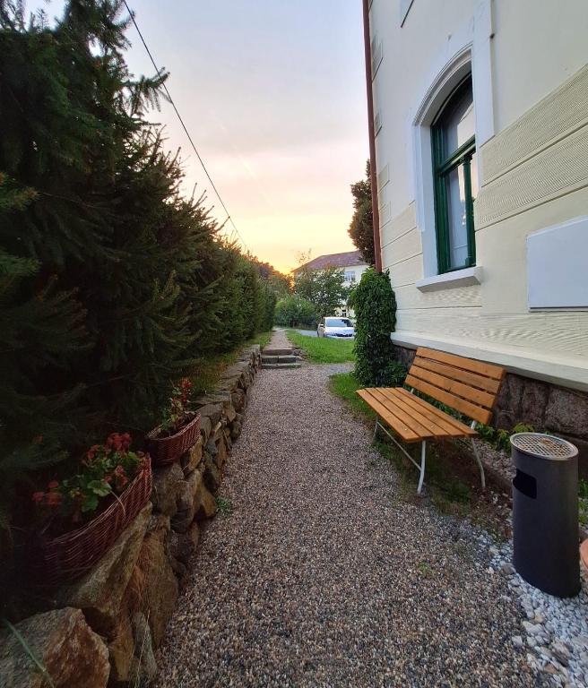 Zahrada ubytování Apartmán Nad hradem