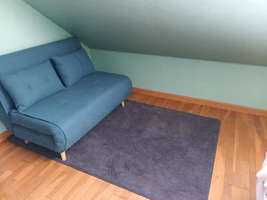 Posezení v ubytování Grand Triplex vue mer centre du village