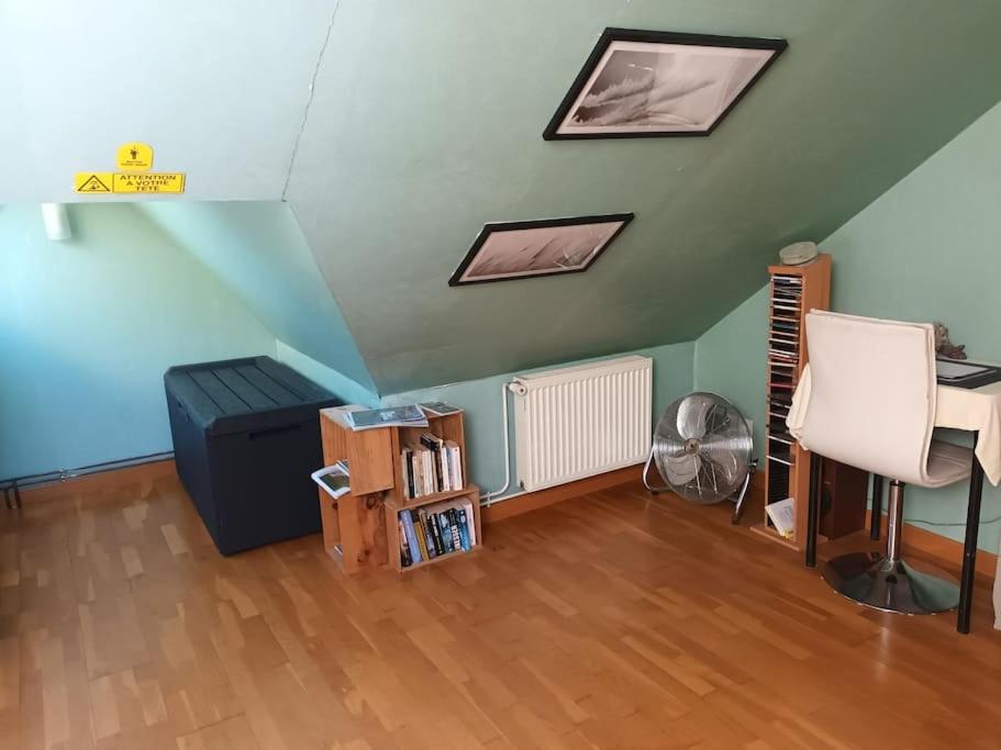 Posezení v ubytování Grand Triplex vue mer centre du village