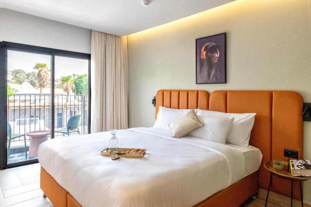 Postel nebo postele na pokoji v ubytování Hotel Shoshana - Adults Only