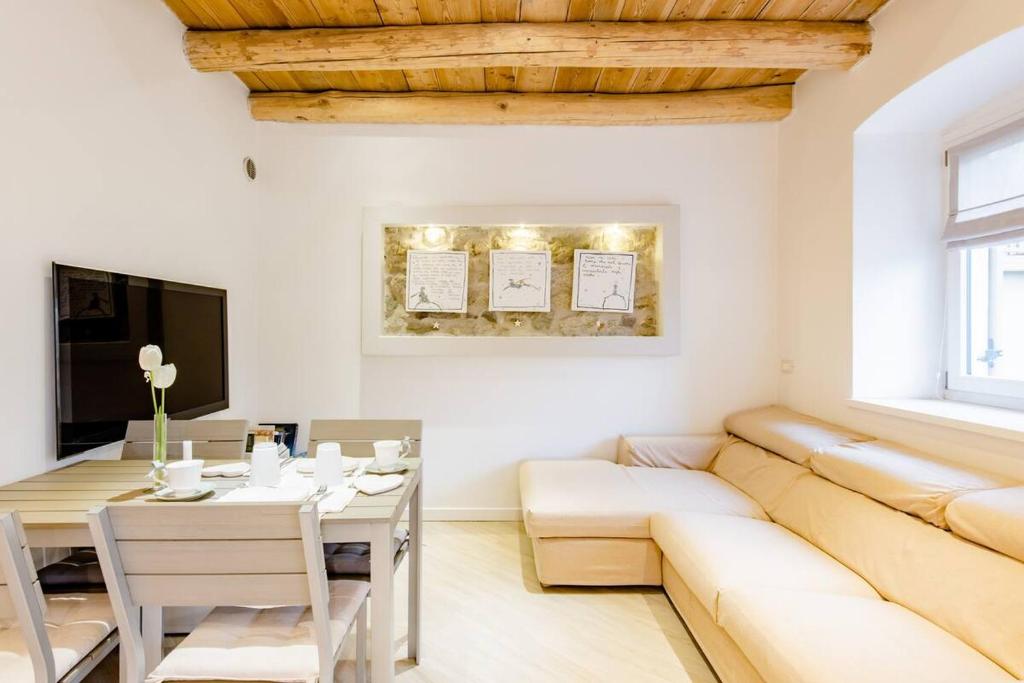 Posezení v ubytování B&B Il Piccolo Principe room and breakfast