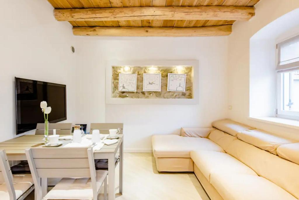Posezení v ubytování B&B Il Piccolo Principe room and breakfast