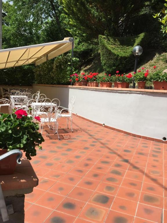 Zahrada ubytování Albergo Elisa