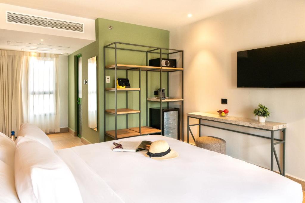 Postel nebo postele na pokoji v ubytování Hotel Shoshana - Adults Only