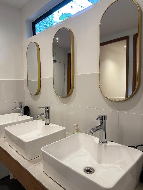 Koupelna v ubytování Jiran Hostel Kota Kinabalu