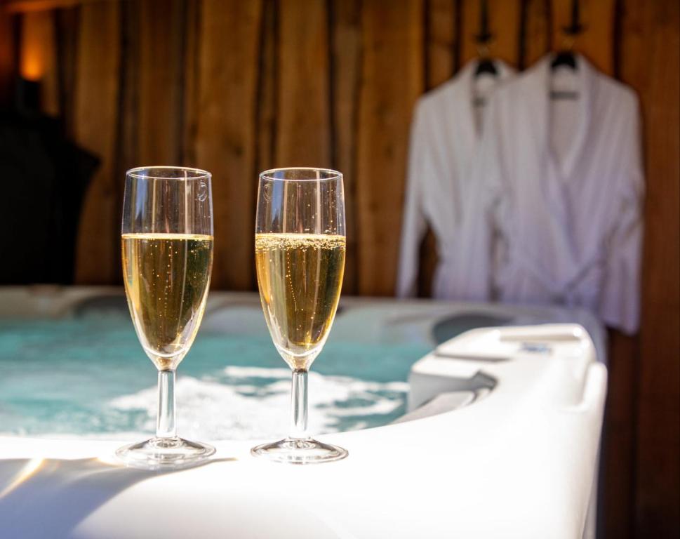 Nápoje v ubytování B&B Joli met privé wellness