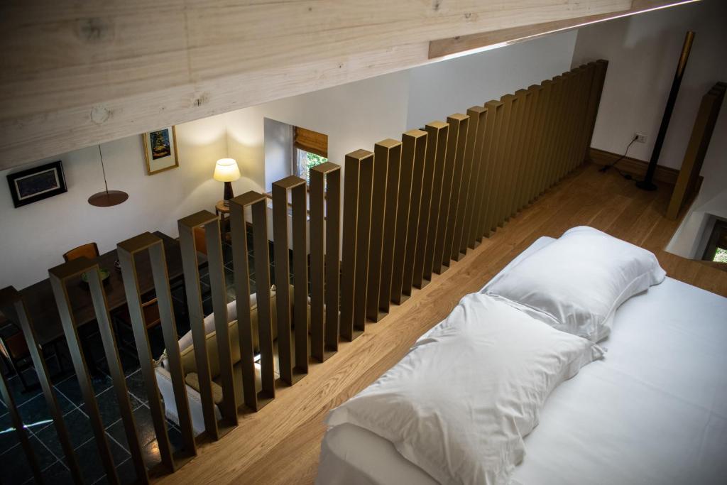 Postel nebo postele na pokoji v ubytování RESIDENZA BALIOS