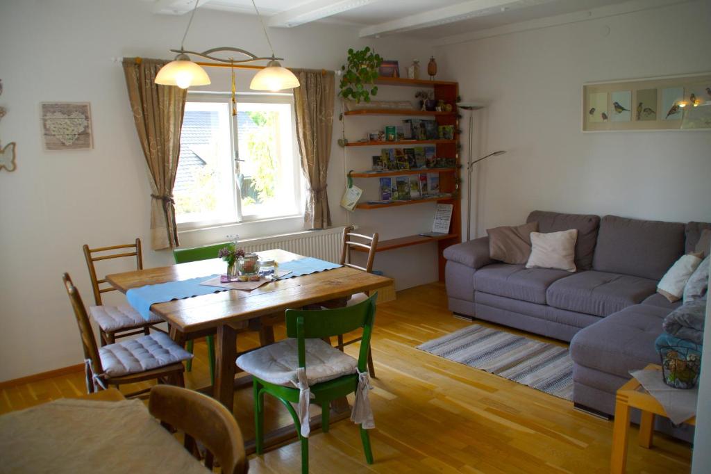 Posezení v ubytování Ferienhaus Zwickelreith