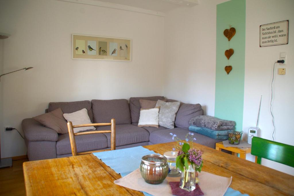 Posezení v ubytování Ferienhaus Zwickelreith