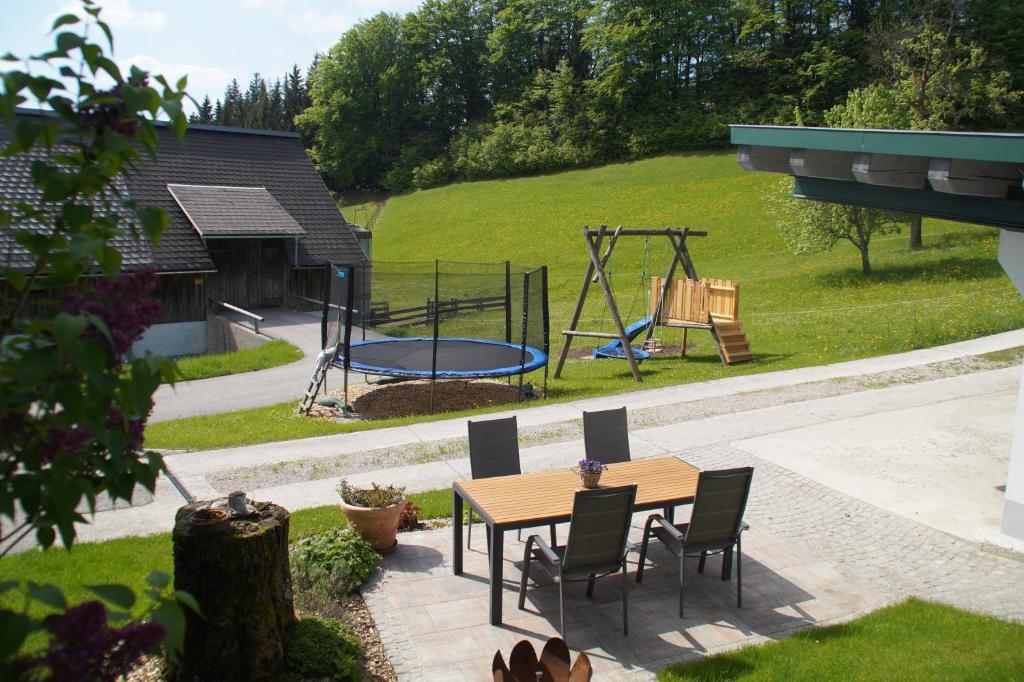 Herní místnost nebo prostor pro děti v ubytování Ferienhaus Zwickelreith