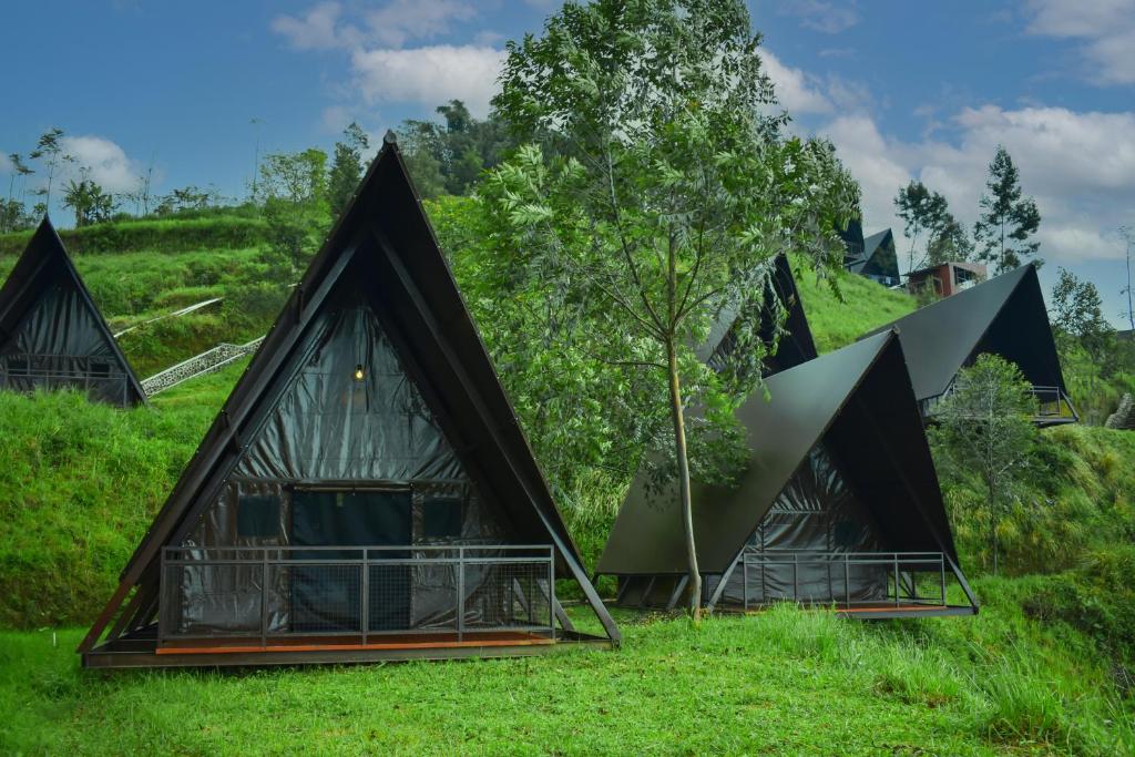 Zahrada ubytování Kema Merbabu powered by Cocotel