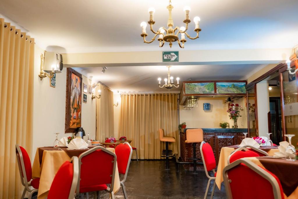 Setusvæði á Hotel Agustos Cusco