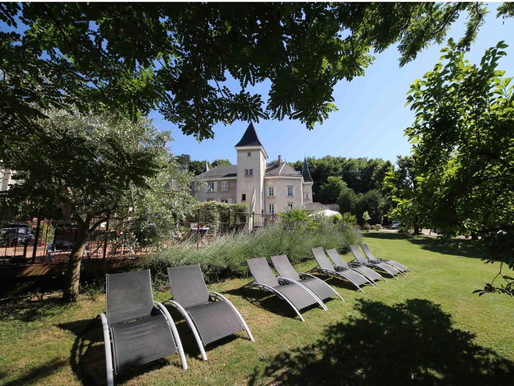 Zahrada ubytování Château & Spa De La Commanderie