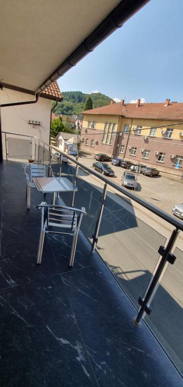 Balkón nebo terasa v ubytování ITACA apartman Krupanj
