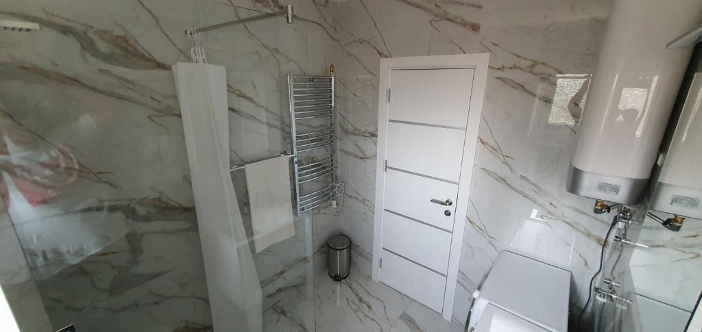 Koupelna v ubytování ITACA apartman Krupanj