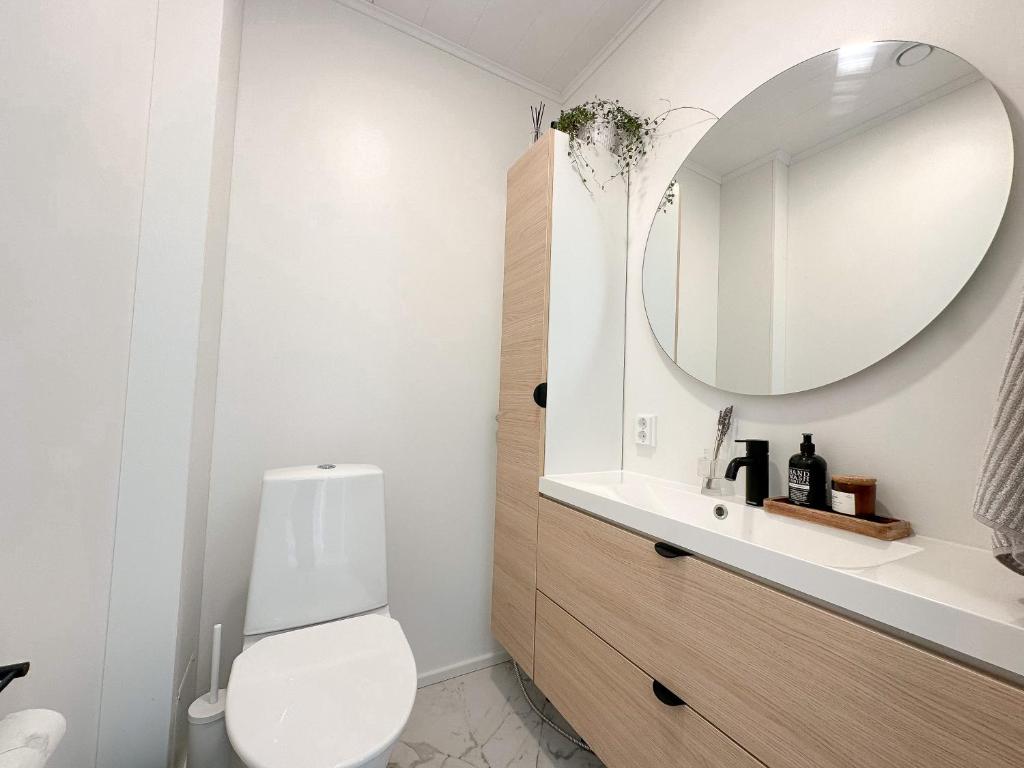 Koupelna v ubytování Snow Heaven Suites