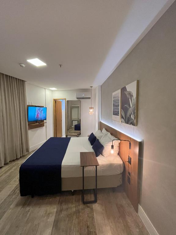 Krevet ili kreveti u jedinici u objektu Leblon Design Hotel