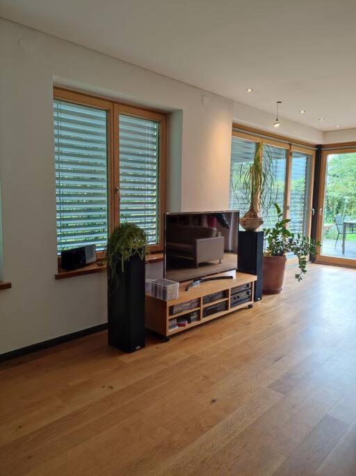 Posezení v ubytování Loft mit Kamin und Whirlpool