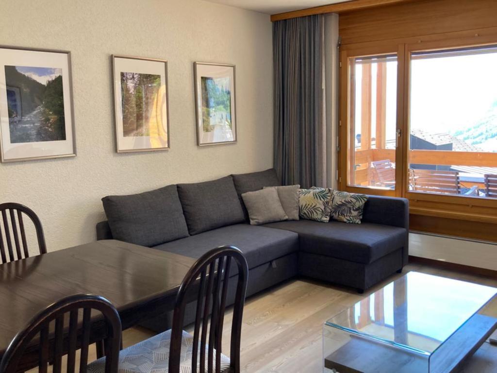 Posezení v ubytování Haus Rothorn, Swiss Alps