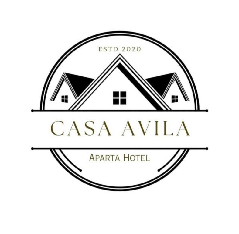 um logótipo para um aparthotel com uma casa em CASA AVILA - Apartamento amoblado 4 - Villa Alsacia em Bogotá