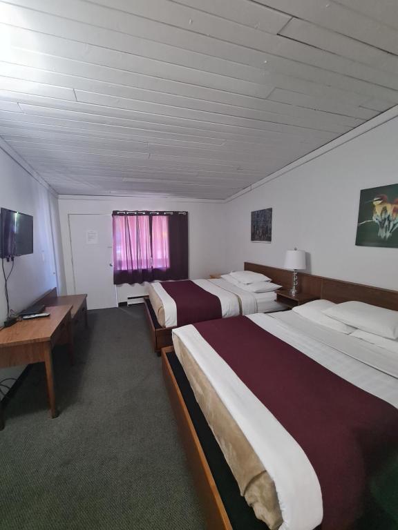 Postel nebo postele na pokoji v ubytování Sundowner Motel