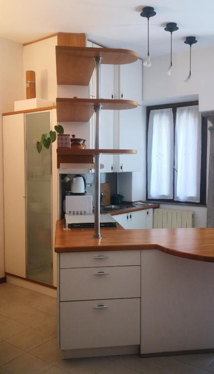 Kuchyň nebo kuchyňský kout v ubytování Residenza Esse