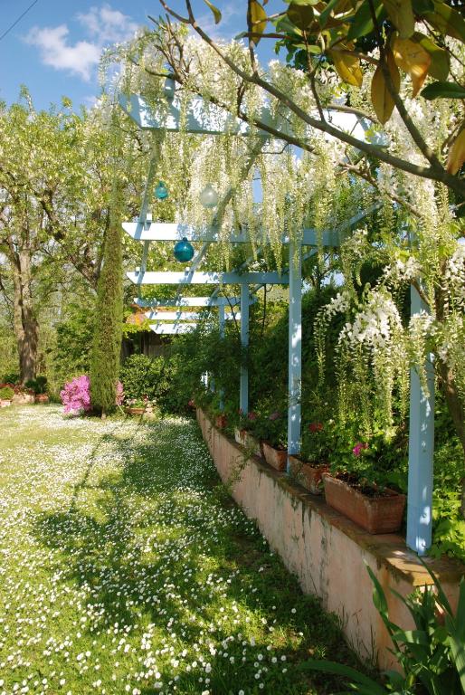 Zahrada ubytování Appartamento con patio privato e giardino tra Pisa e Firenze