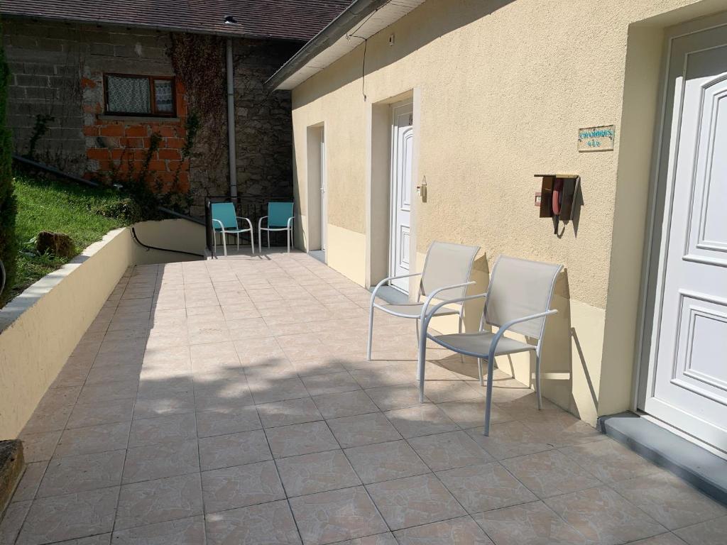 Patio nebo venkovní prostory v ubytování Hotel Colombié