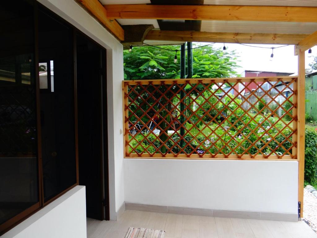 Zahrada ubytování Airport Green Studio