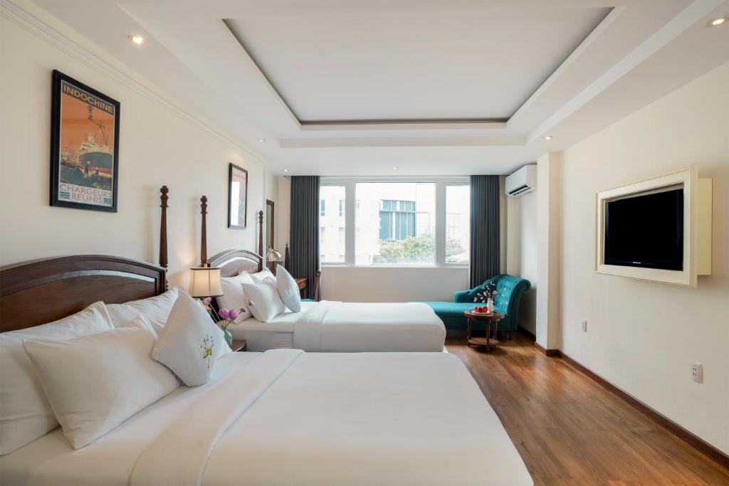 Grand Elegant Suite 2 Double Bed City View - Free One Time Happy Hour