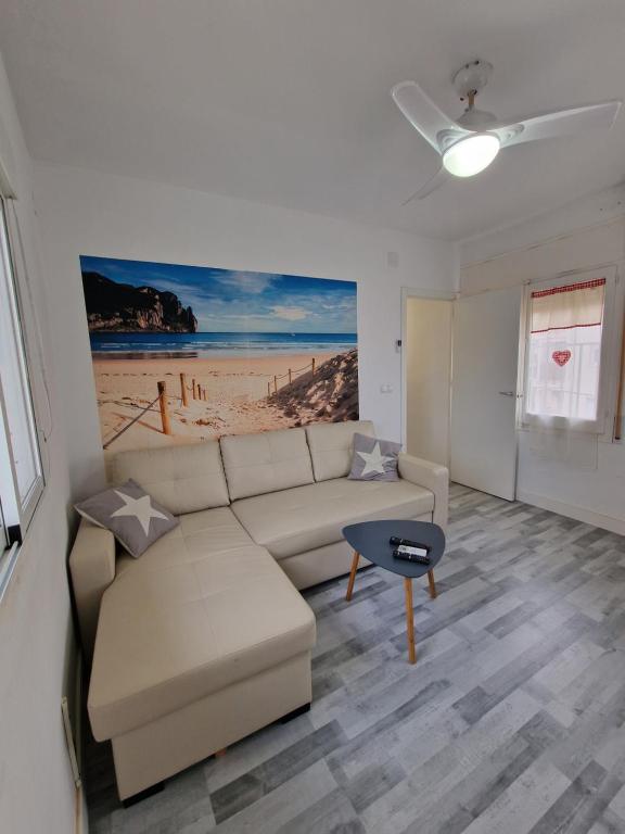 Posezení v ubytování Apartamentos daurada calafell