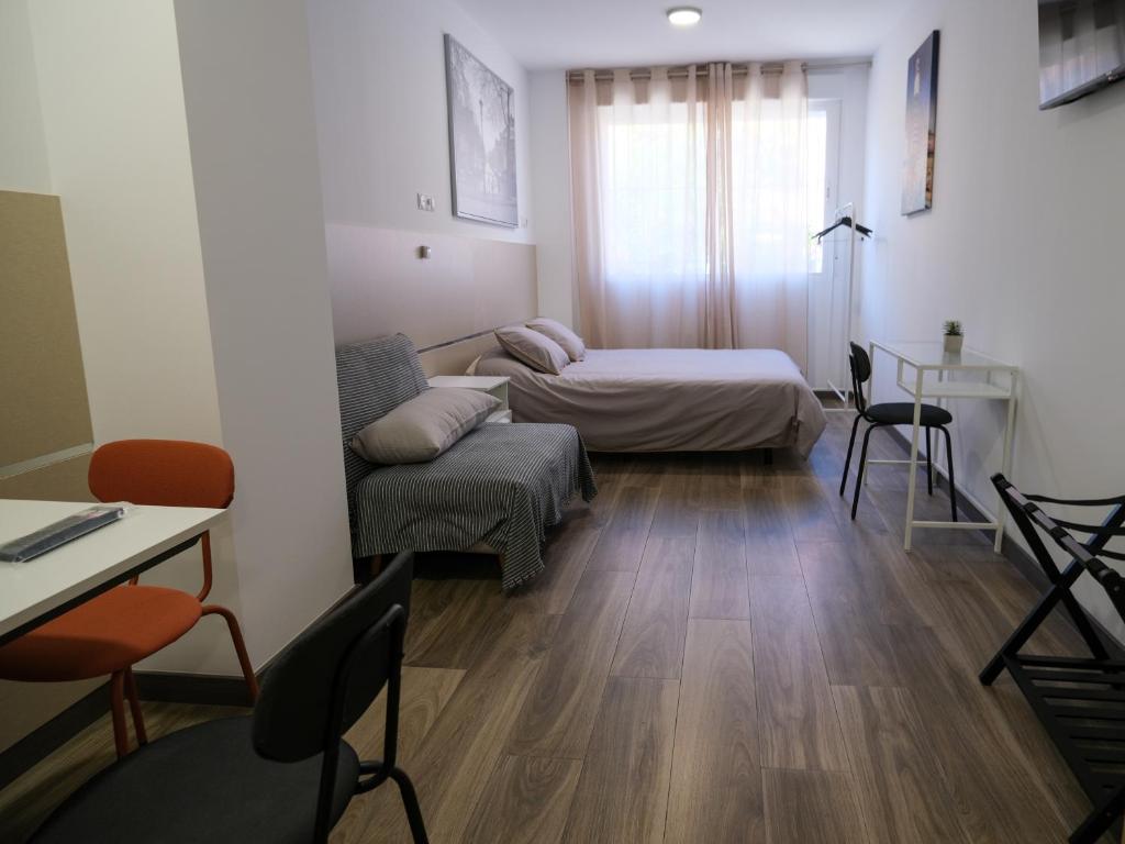 Posezení v ubytování Alianza Suites