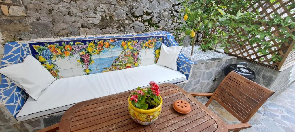 Część wypoczynkowa w obiekcie Relais Amalfi Coast