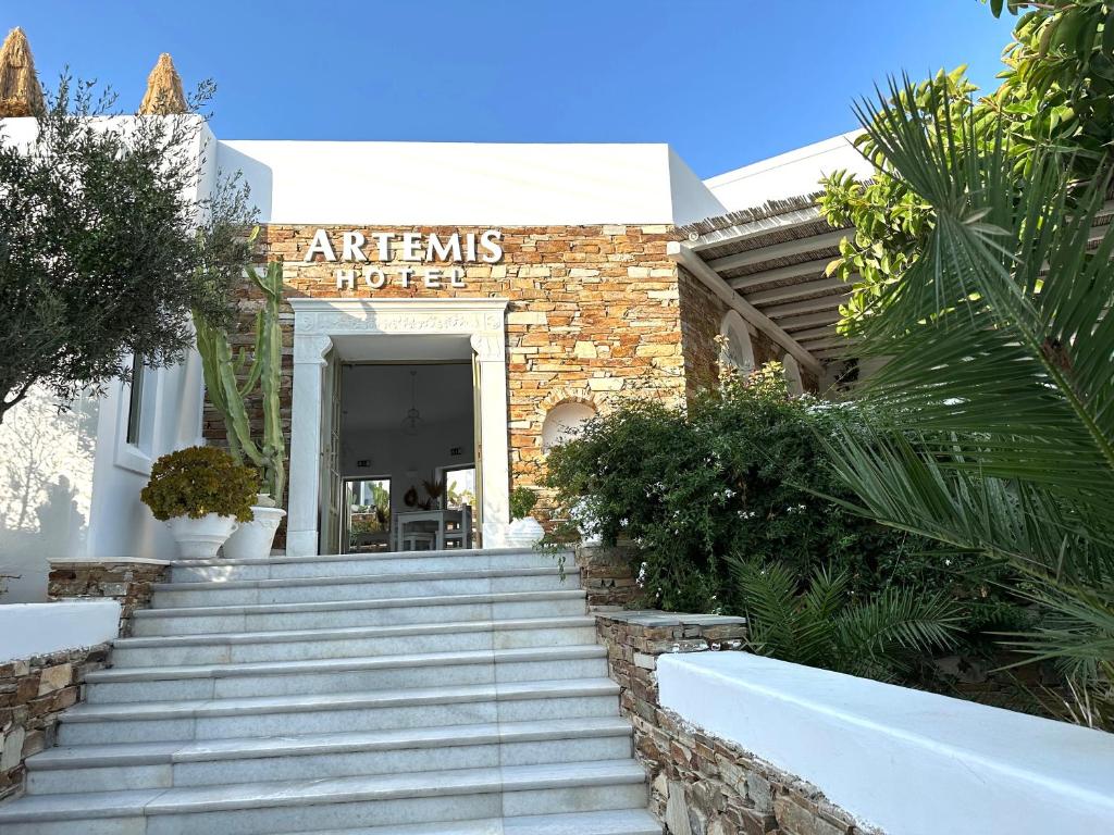 Exteriér nebo vchod ubytování Artemis Hotel