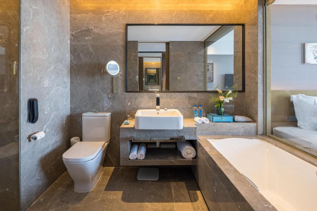 Wyndham JinJiang Hotel - Salle Jumelle De Luxe - Fumer