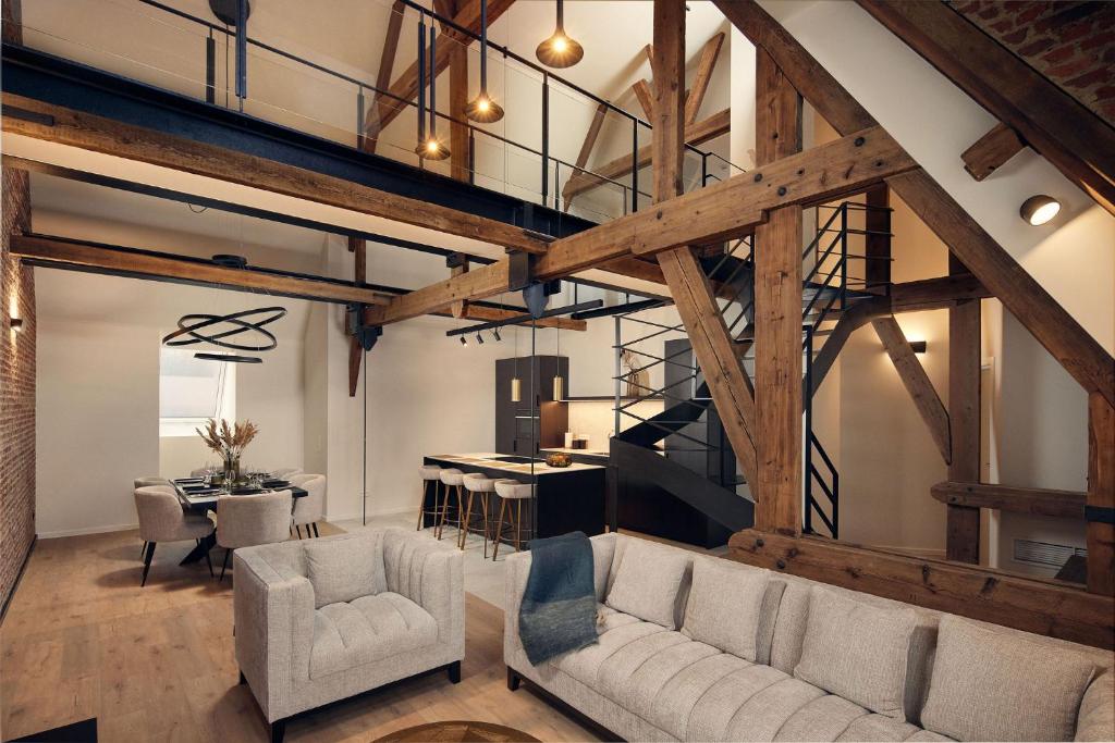 Posezení v ubytování Van der Valk Hotel Mechelen