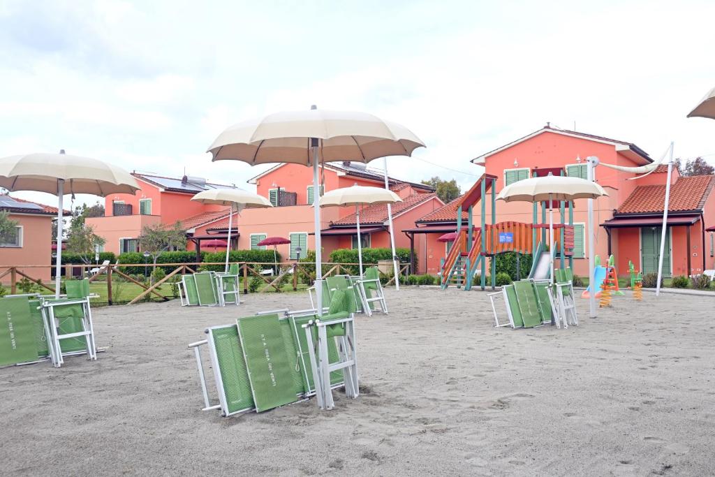 Budova, kde se aparthotel nachází