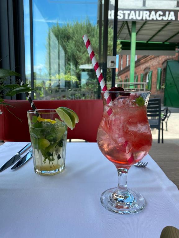 Nápoje v ubytování Hotel Przystanek Torun