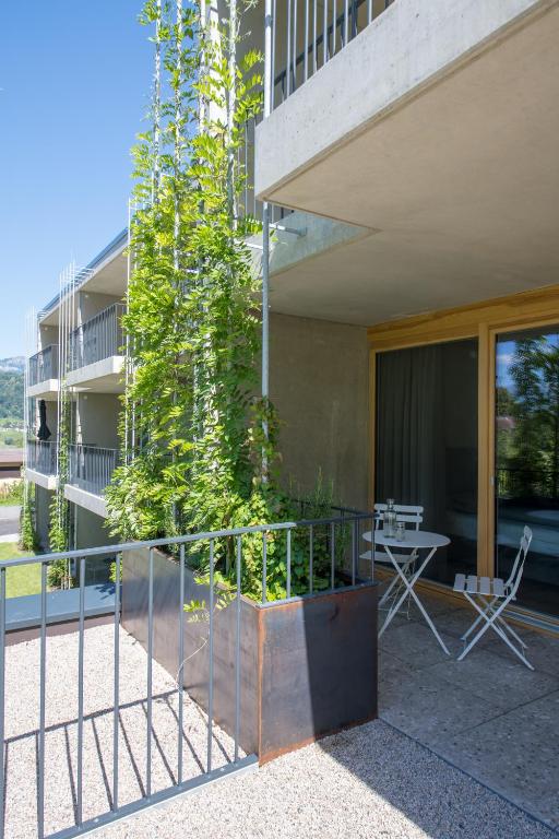 Balkón nebo terasa v ubytování Livingreen Residences