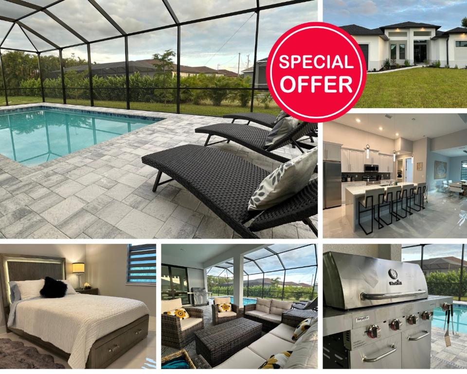 4BR Cape Coral Gem Pool, Pets & Family Cape Coral, Florida, Cape