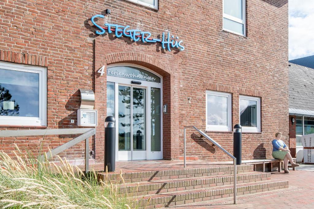 Exteriér nebo vchod ubytování Steger-Hüs Wohnung 26