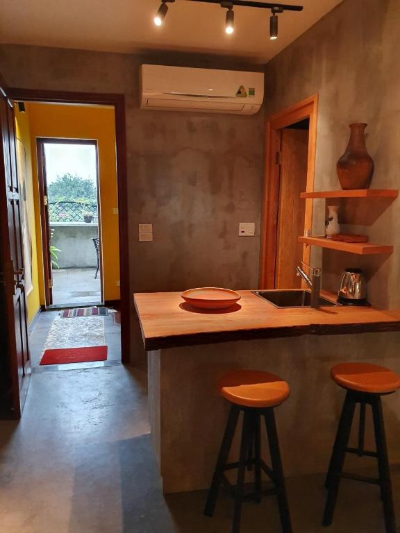 Kuchyň nebo kuchyňský kout v ubytování Tonkin House