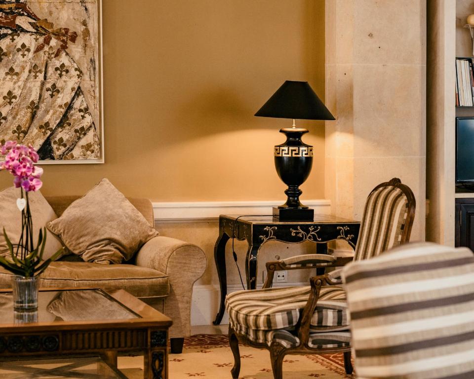Posezení v ubytování Hotel Cándido